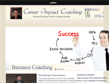 Tablet Screenshot of mycareerimpact.com